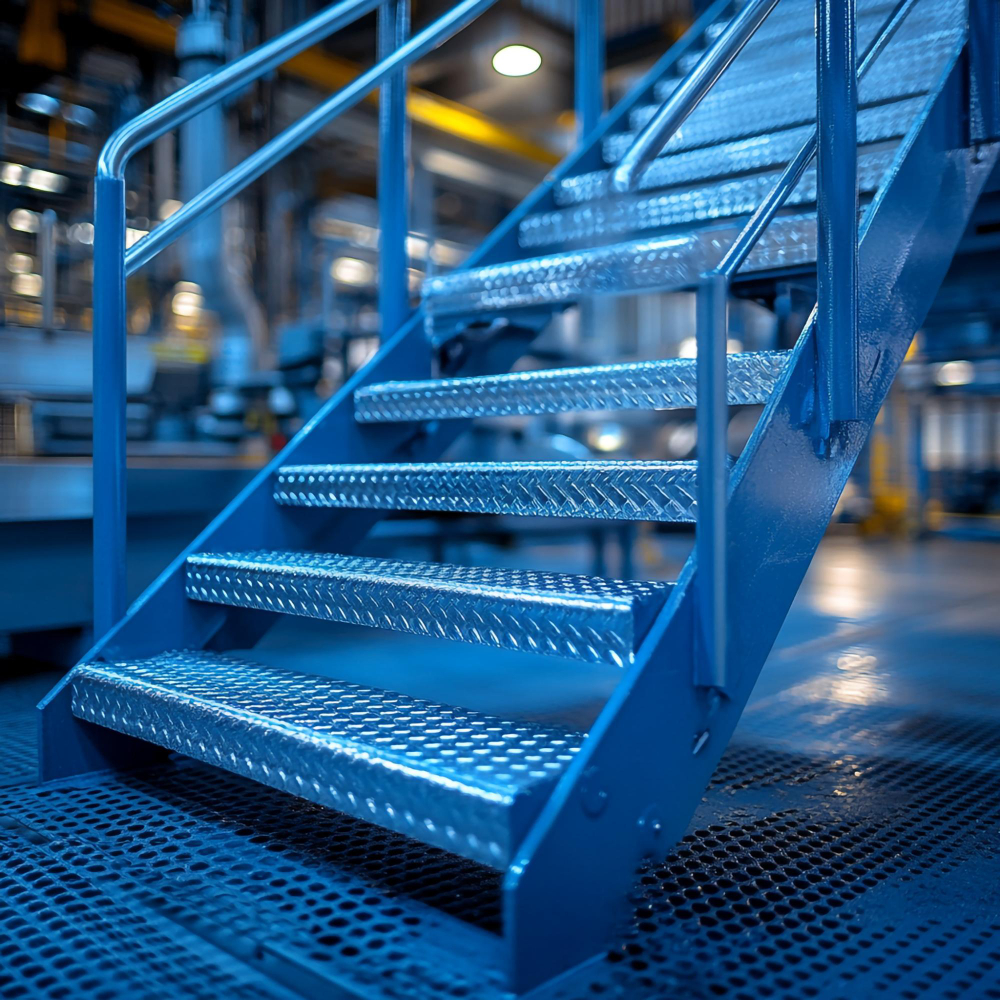 FABRICACIÓN, SUMINISTRO E INSTALACIÓN DE ESCALERAS Y PASAMANOS