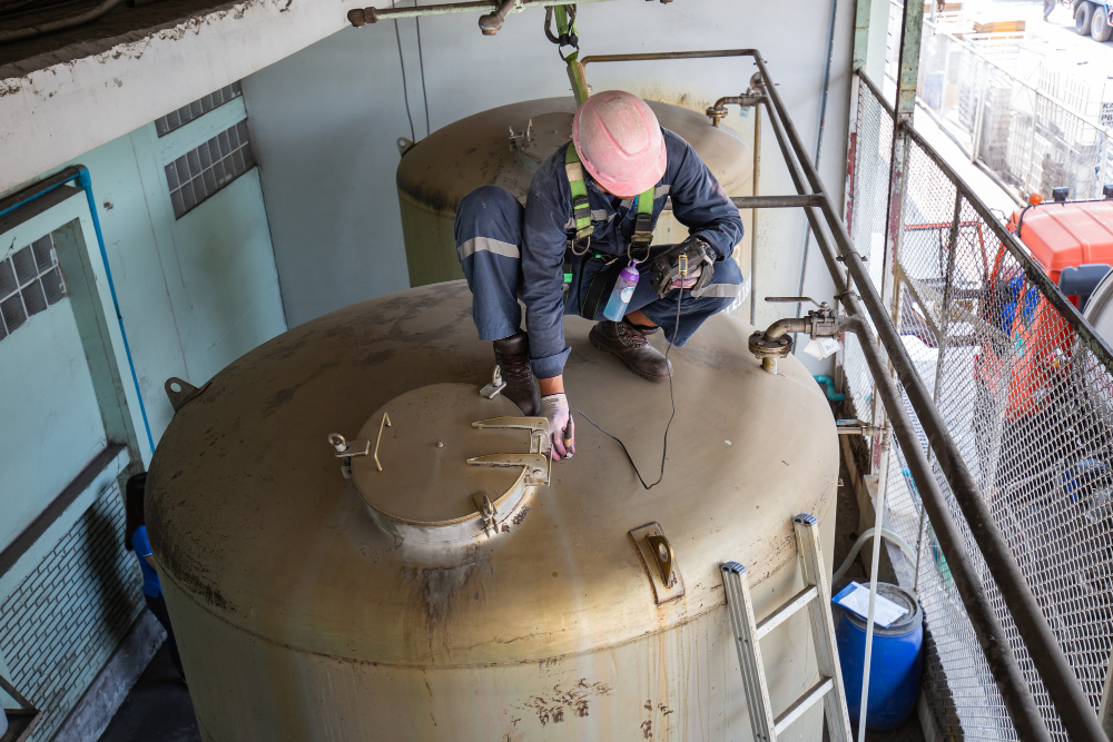 SERVICIO DE DESMANTELAMIENTO DE FLARE EN LOS PARAMETROS DEL TANQUE