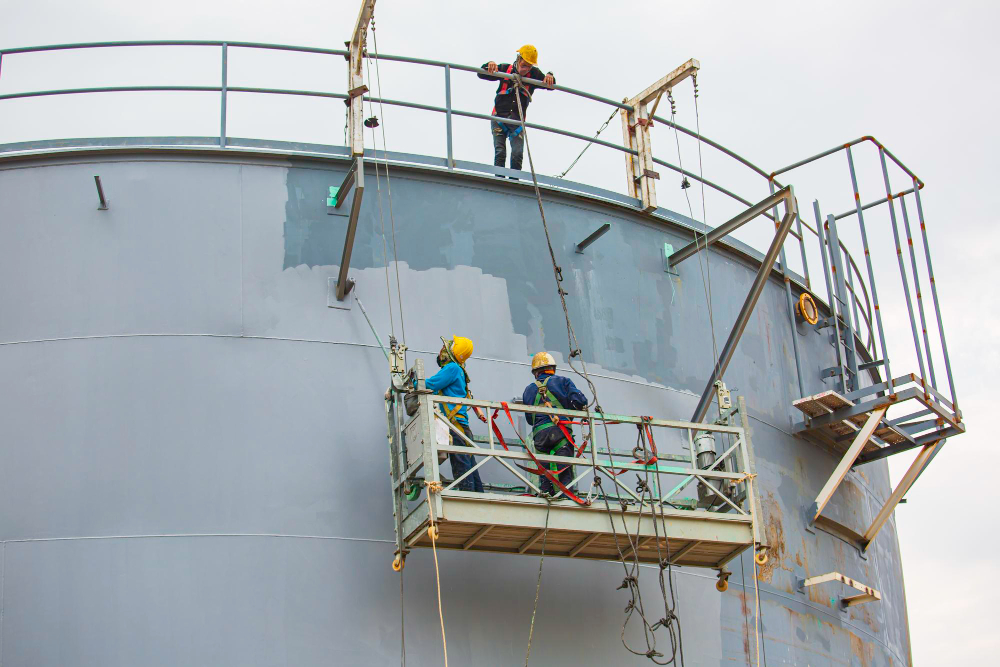 BISELADO ,MONTAJE,Y SOLDADURA FINAL DE TANQUE TK-0002