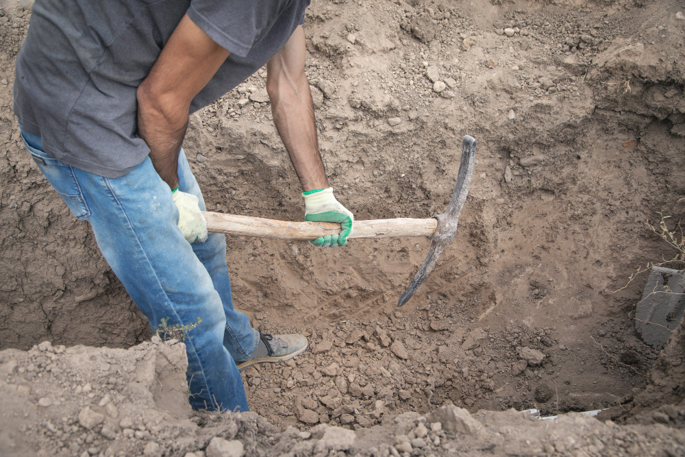 EXCAVACIÓN A MANO PASOS DE CARRETERAS